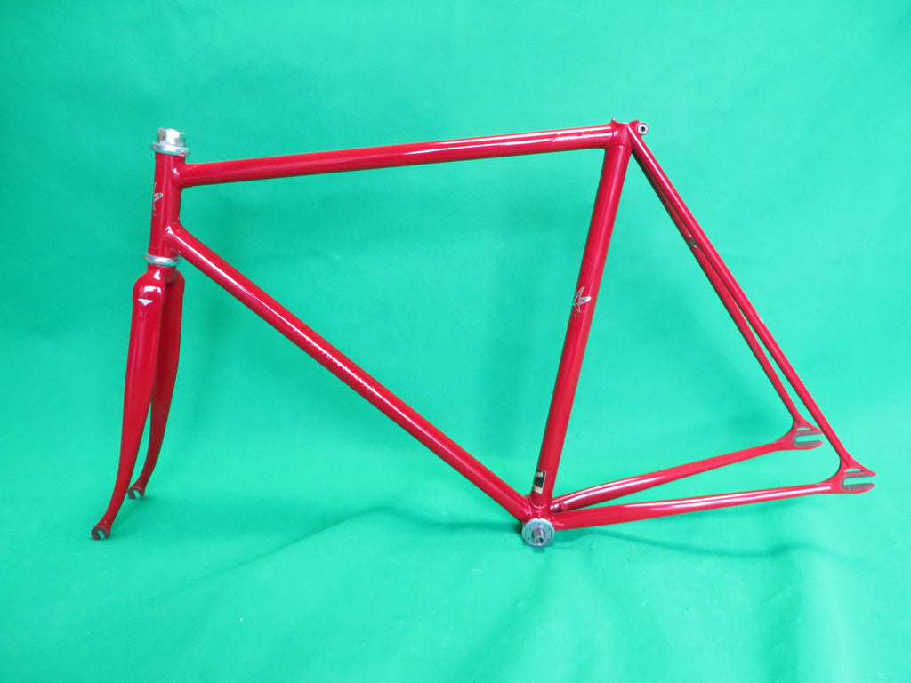 Makino Columbus Max Fork //  Red Metallic with fine red flake  // 52.5cm