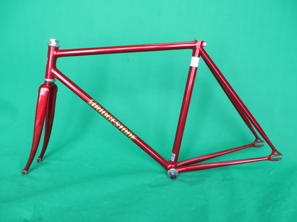 Bridgestone 2016 Columbus Max Fork // Candy Red // Dedacciai Zero Uno Tubing // 51.5cm