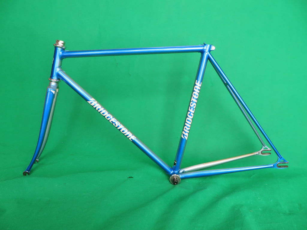Bridgestone 2013 // Blue Metallic Silver Fade //  52cm