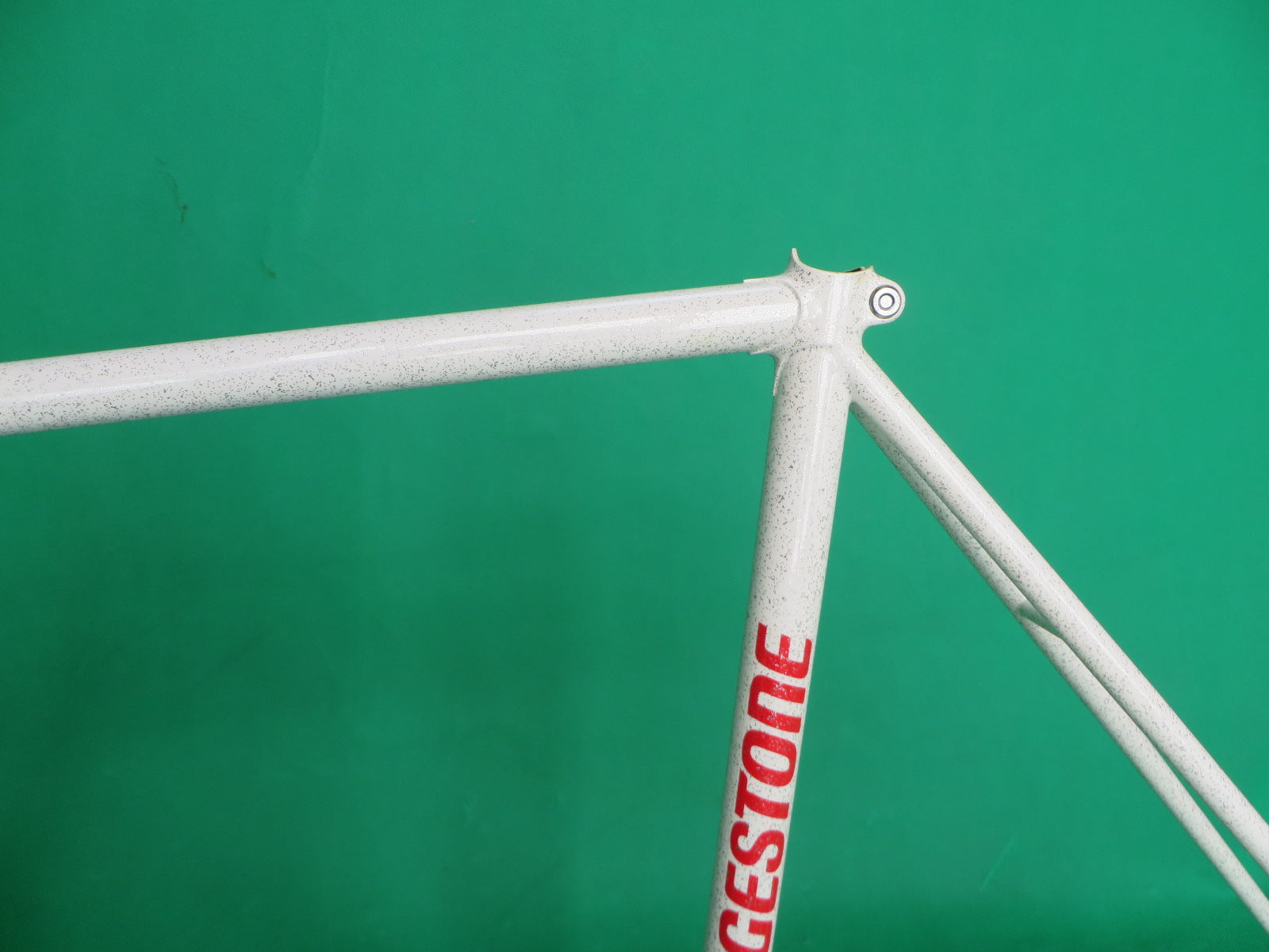状態◎　BRIDGESTONE ブリヂストン njs　完成車　ホワイトベース Bridgestone Njs Pearl White - Pedal Room