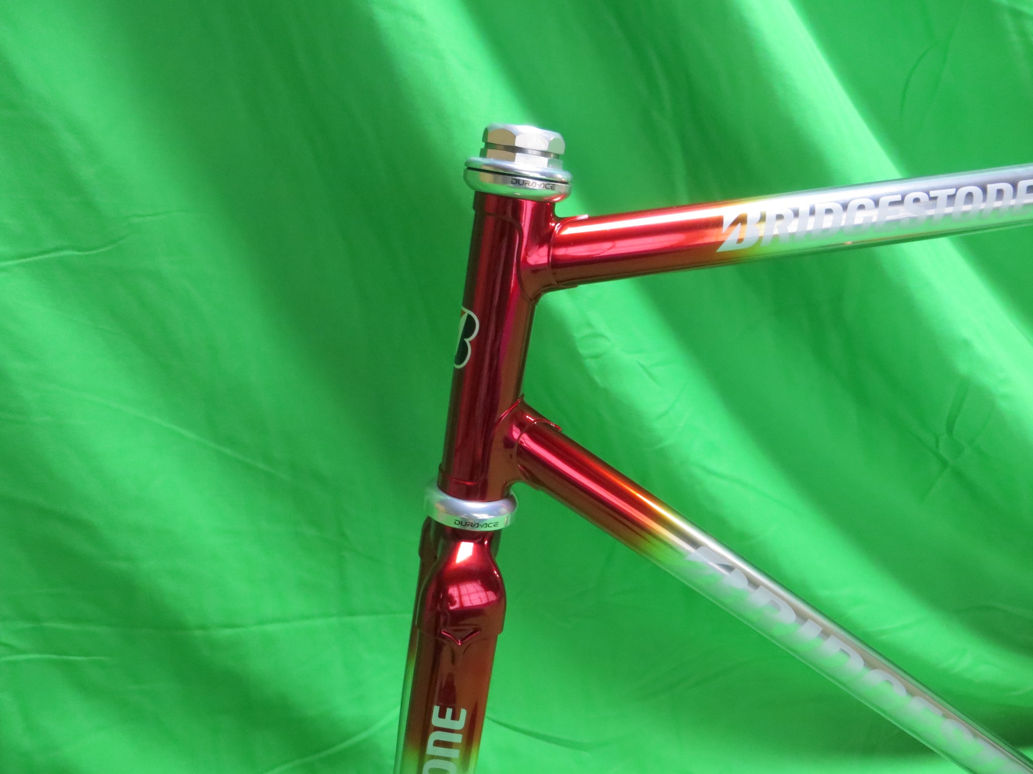 Bridgestone Columbus Max Fork // Candy Red / Chrome Plating Fade