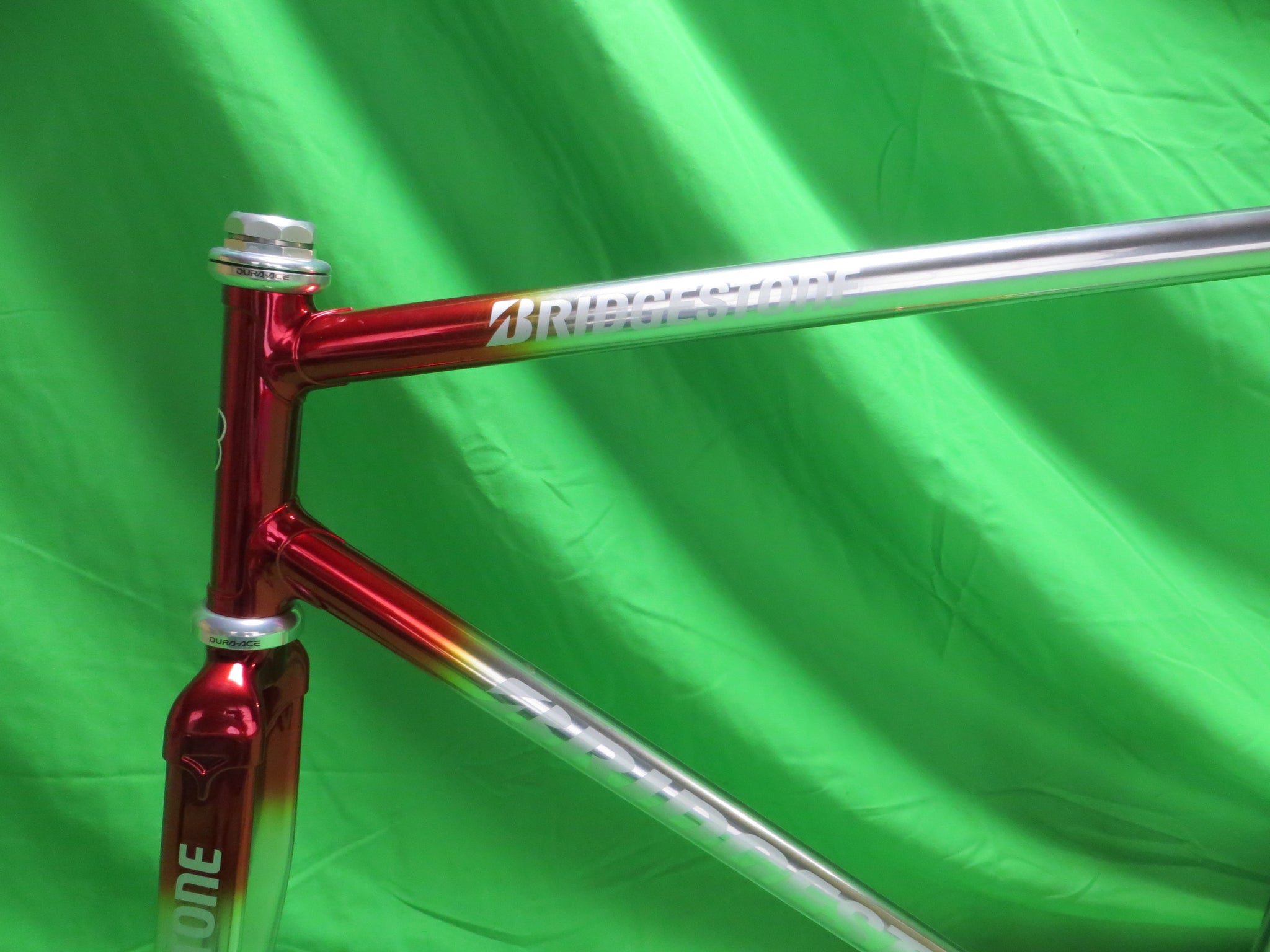 Bridgestone Columbus Max Fork // Candy Red / Chrome Plating Fade