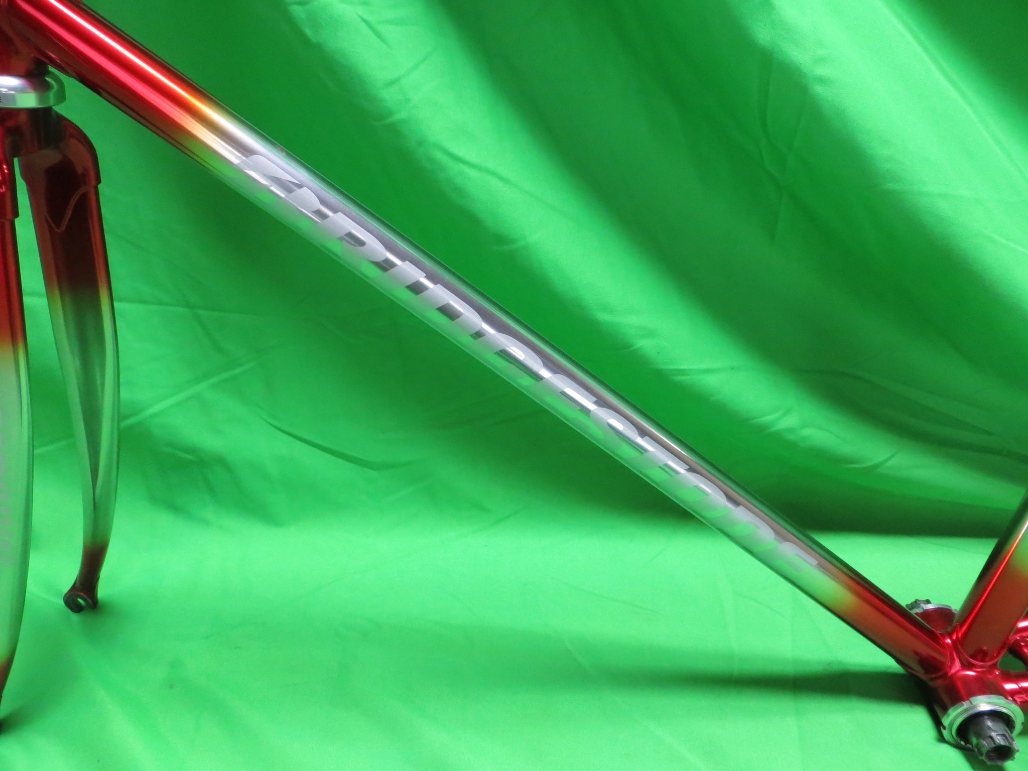 Bridgestone Columbus Max Fork // Candy Red / Chrome Plating Fade