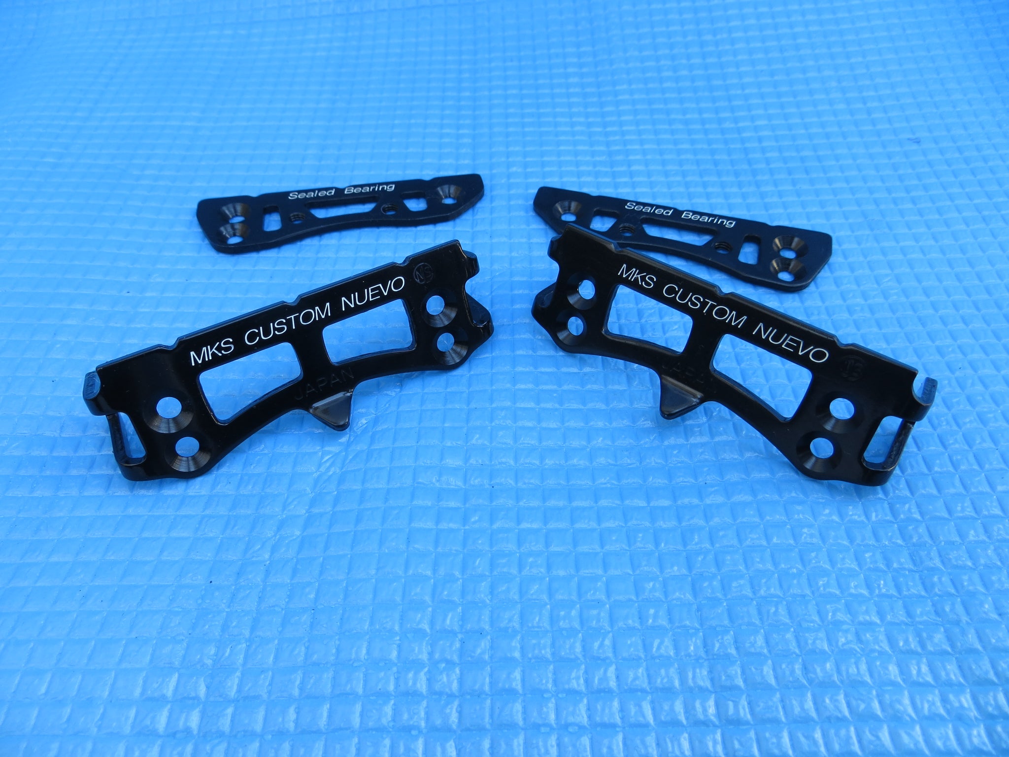 Never Used MKS Custom Nuevo NJS Pedal Plates 2 Pairs (23012601)