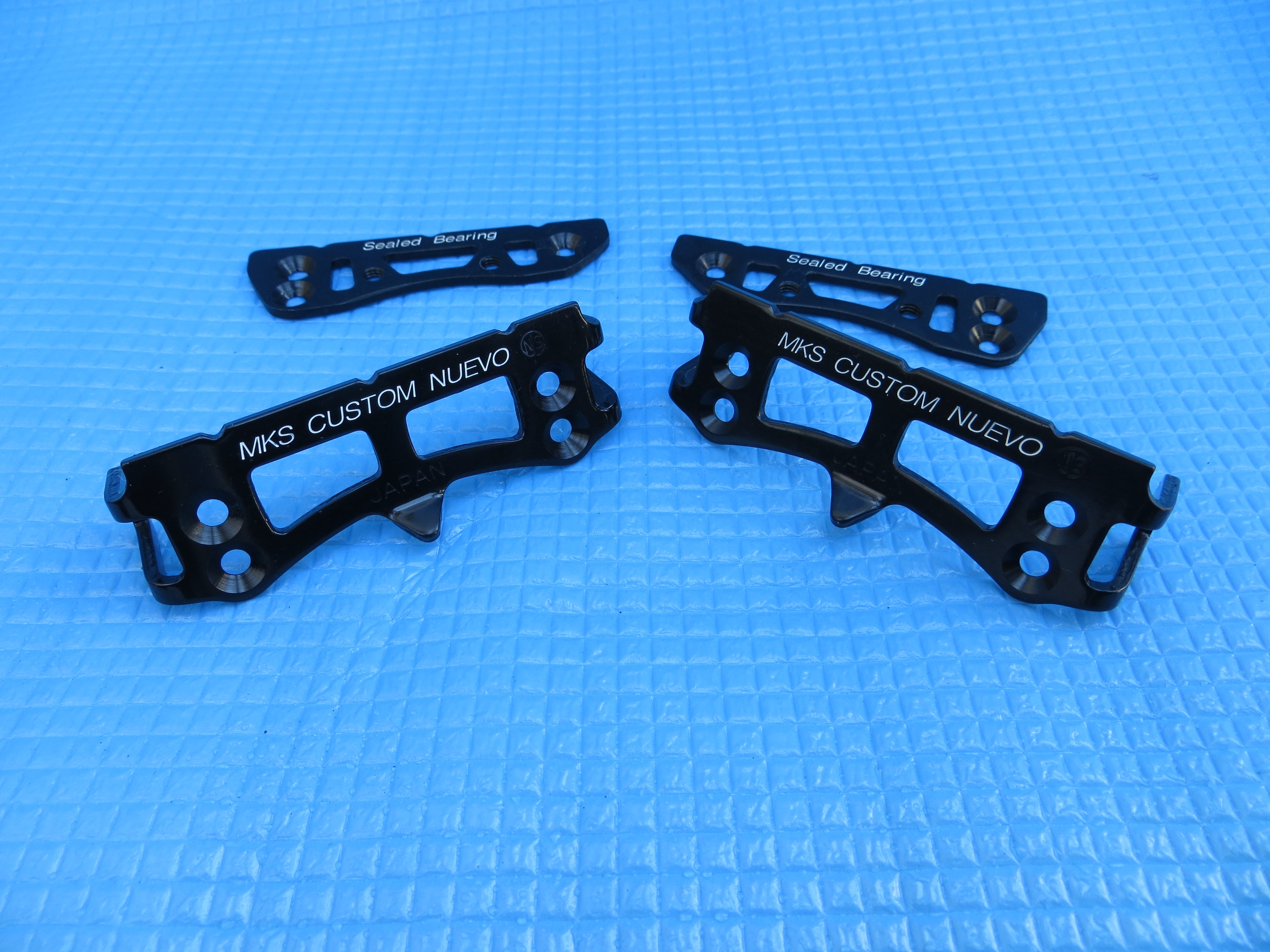Never Used MKS Custom Nuevo NJS Pedal Plates 2 Pairs (23012601)