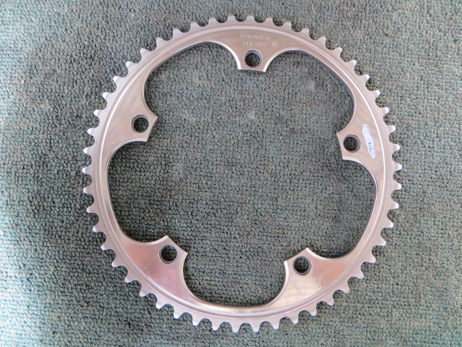 Sugino S-cubic 1/8" 144BCD NJS Chainring 50T Mirror Finish (17071929)