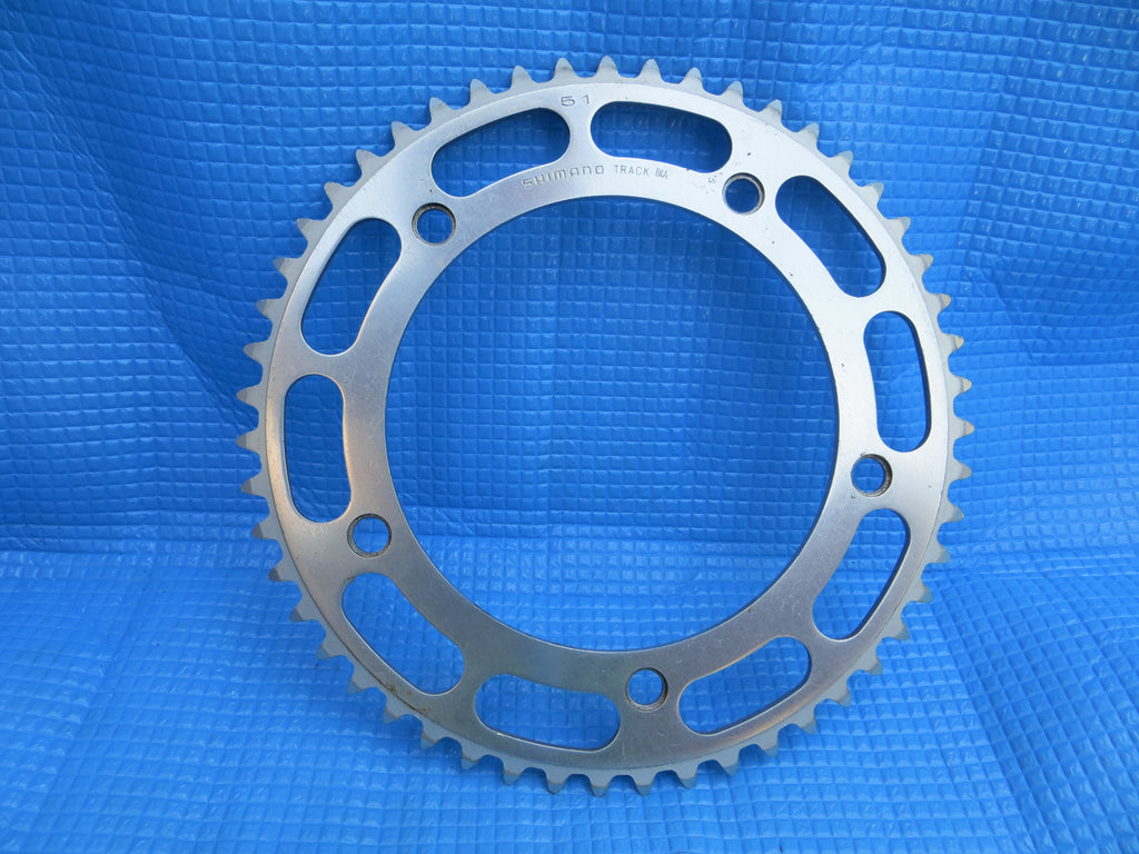 Shimano Dura Ace Track 151BCD 1/8" Chainring 51T BIA  (22062423)