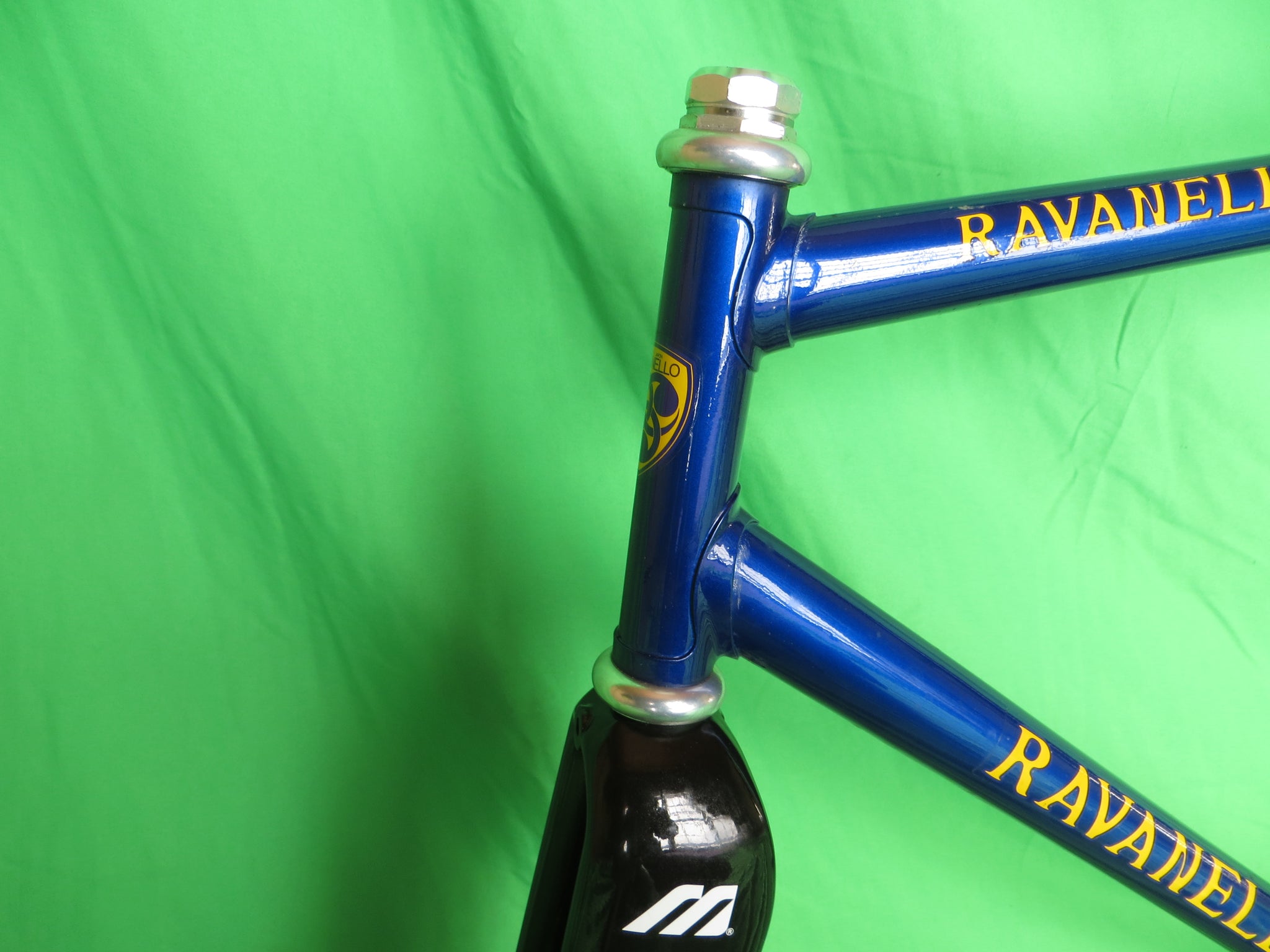 Vintage Ravanello TT // Blue Metallic 57.5cm / Shimano