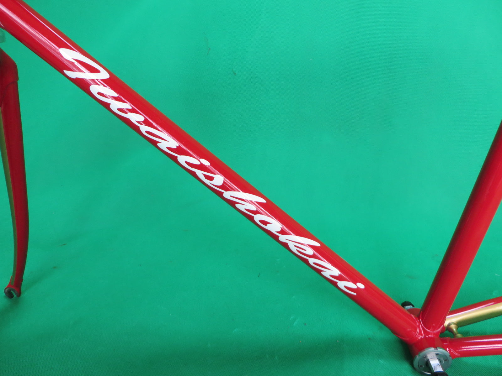 Ganwell ゴールド ピストフレーム NJS #002 GANWELL ピストバイク