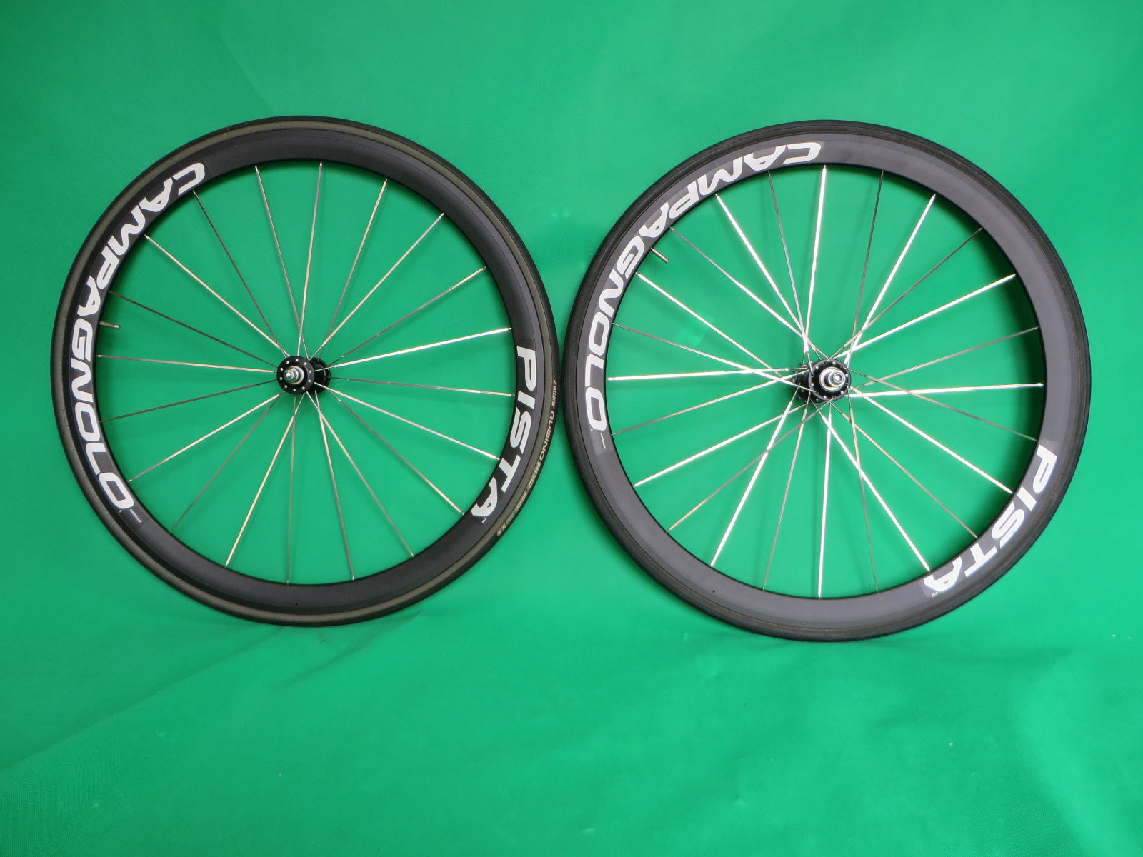 Campagnolo Pista Track Wheel Set Tubular 700c 120mm