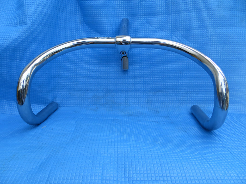 B123 380mm Steel NJS Handlebar, Nitto Jaguar 120mm/58 degree Steel NJS Stem (23041102)