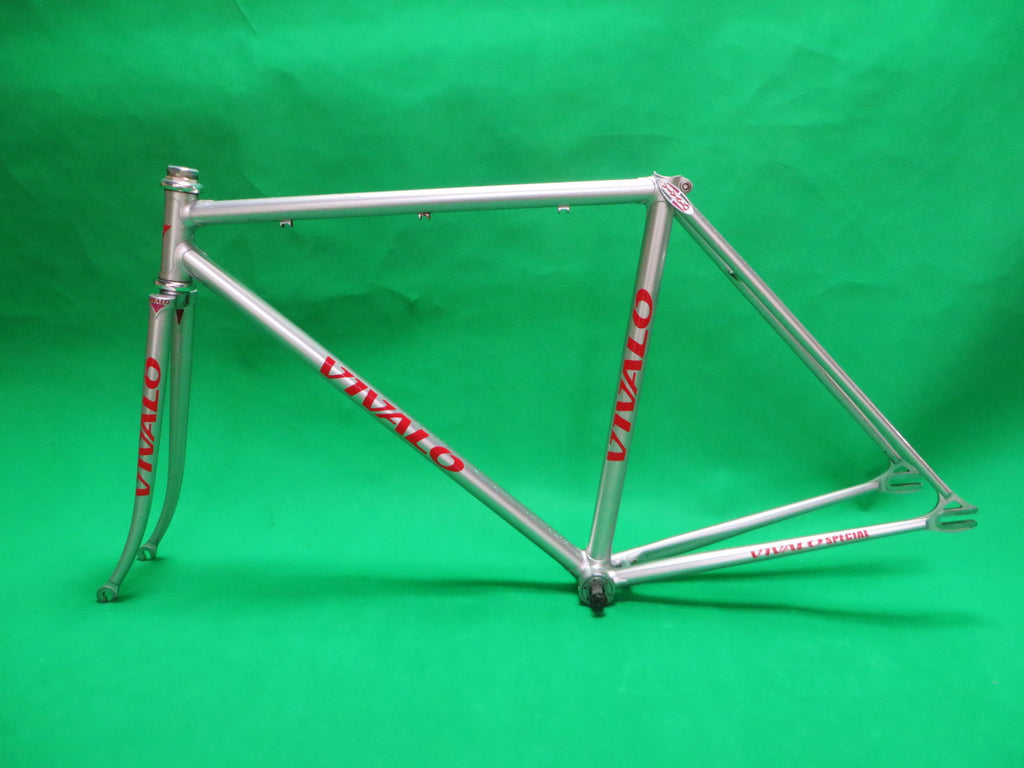 Vivalo // Silver with rainbow flake / Drilled For Brakes // 47.5cm