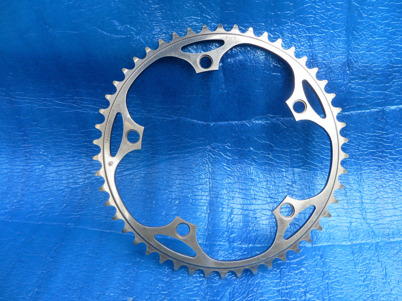 Shimano Dura Ace FC-7710 1/8" 144BCD NJS Chainring 50T Mirror Finish (19051603)