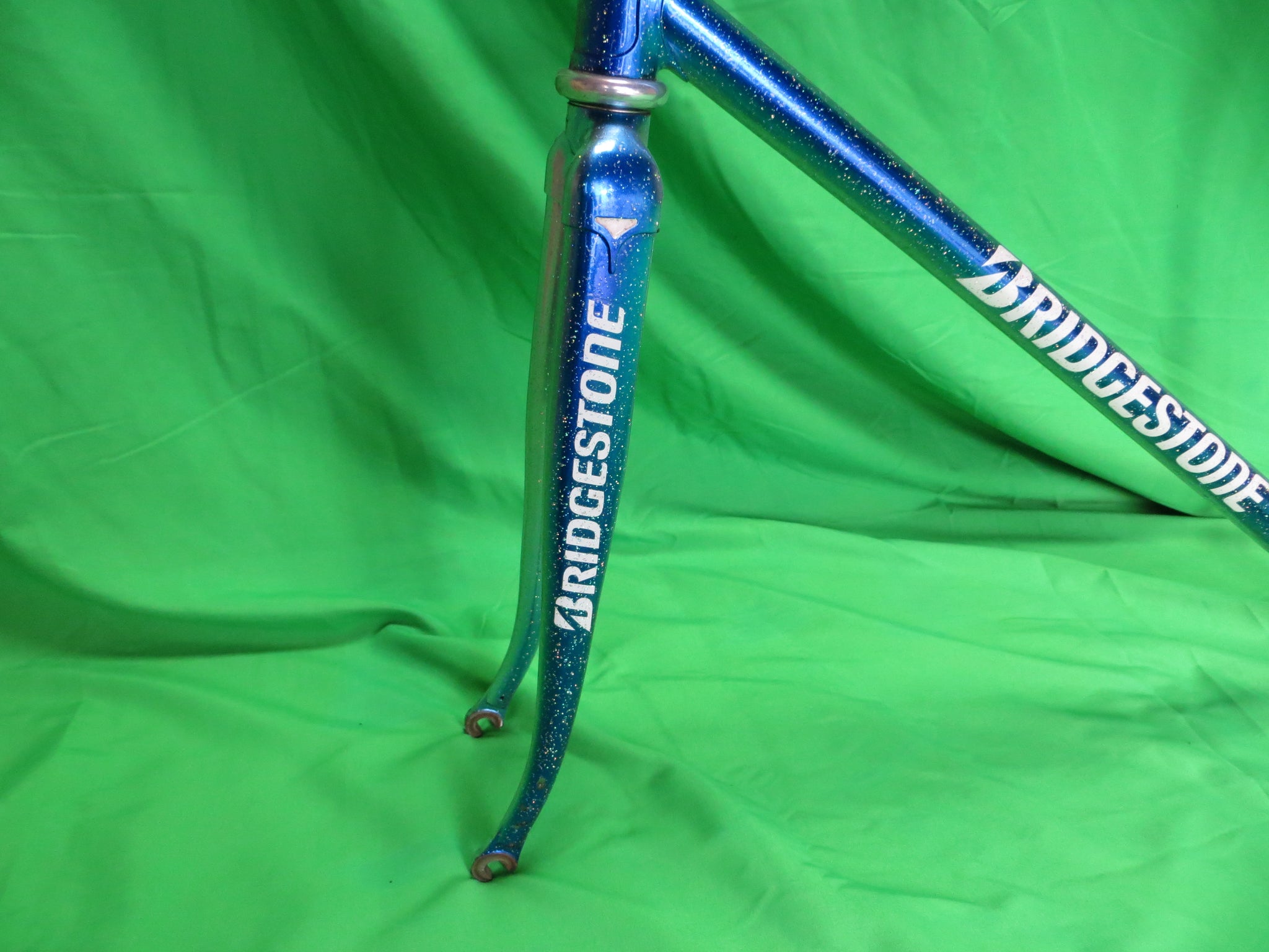 Bridgestone Columbus Max Fork // Blue Metallic Silver Fade
