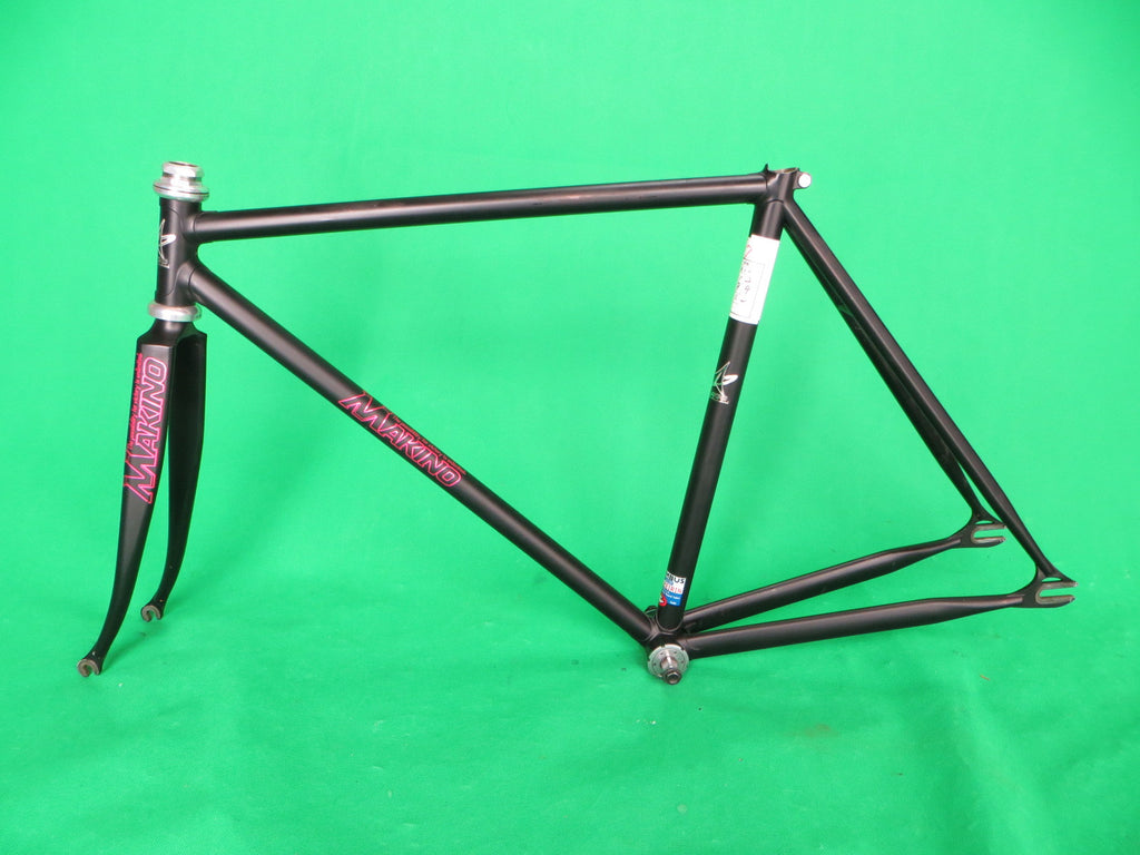 Makino // *Matte* Black Columbus Max Fork and Keirin Spirit Tubing // 50cm